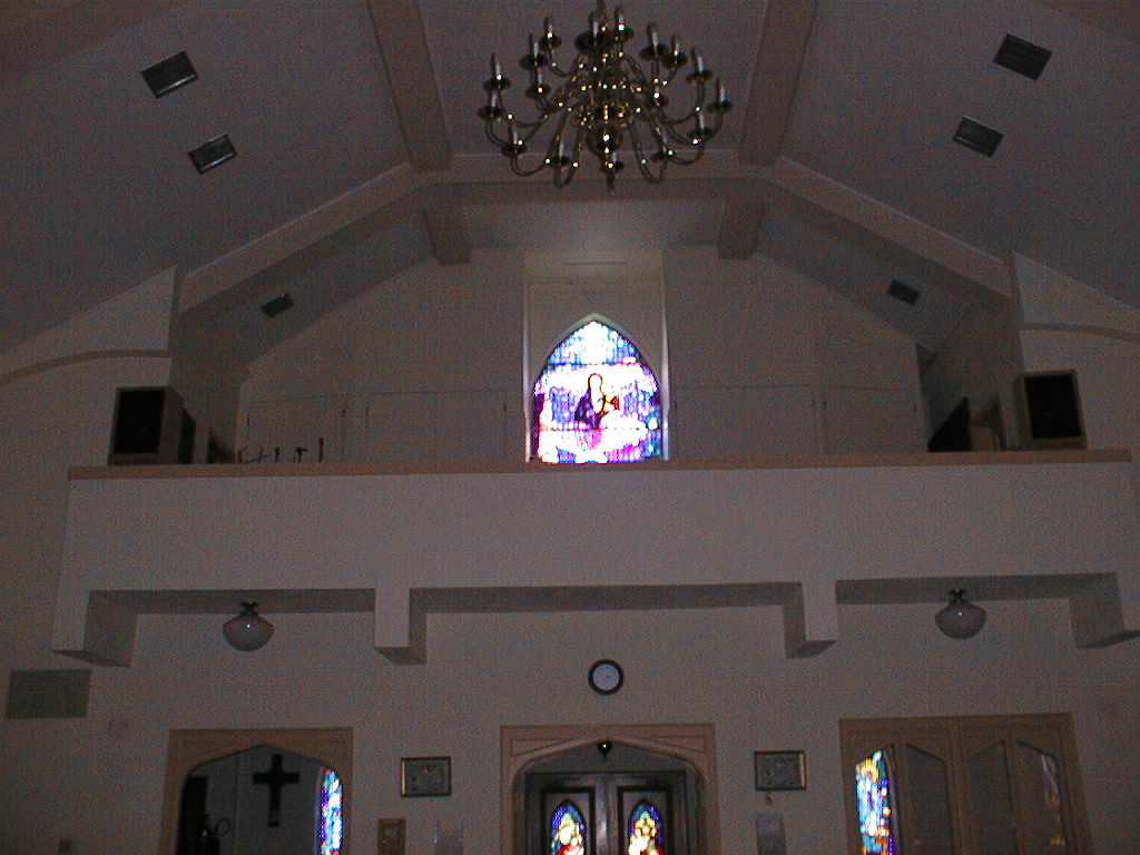 Inside St. Ann's Catholic Church